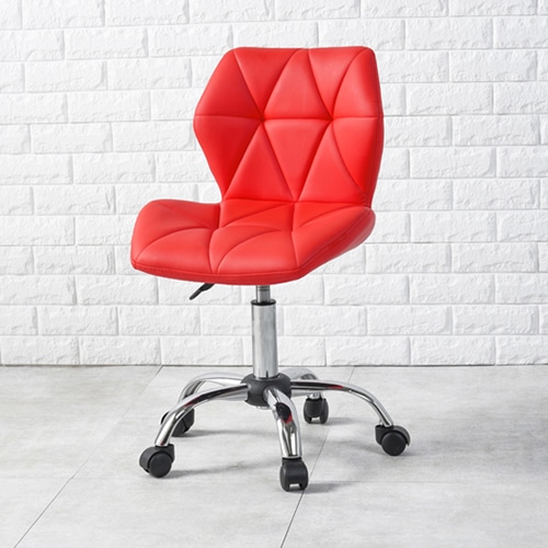 萩原 オフィスチェア レッド LHC-4054RE 1台（ご注文単位1台）【直送品】