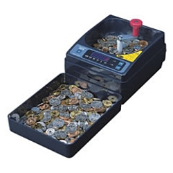 エンゲルス 硬貨計数機 コインカウンター 手動式 SCC-10 1台（ご