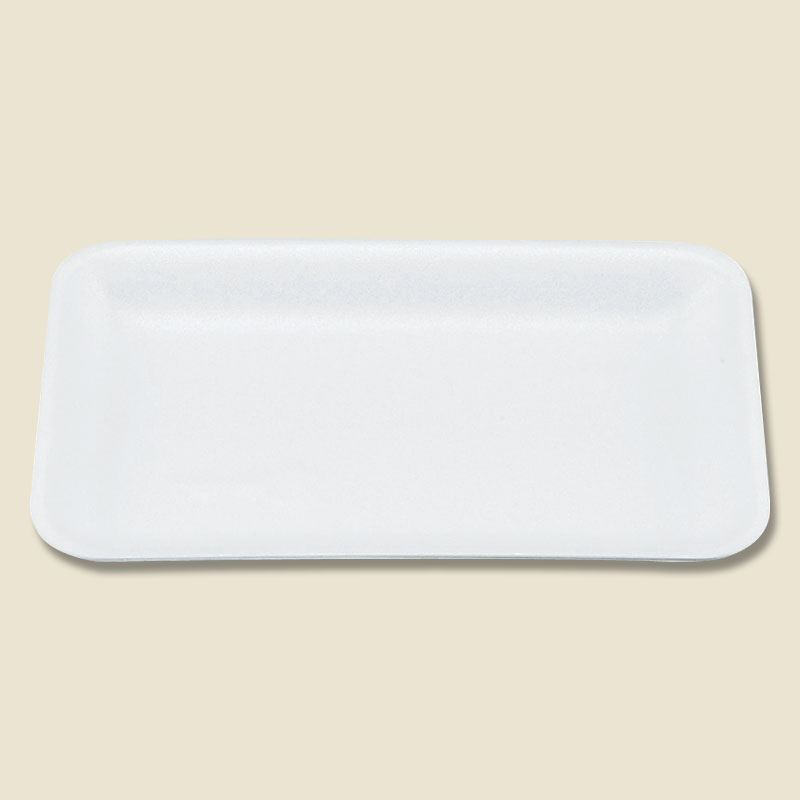 シーピー化成 食品トレー V-1 無地 100枚/袋 004440184 包装用品