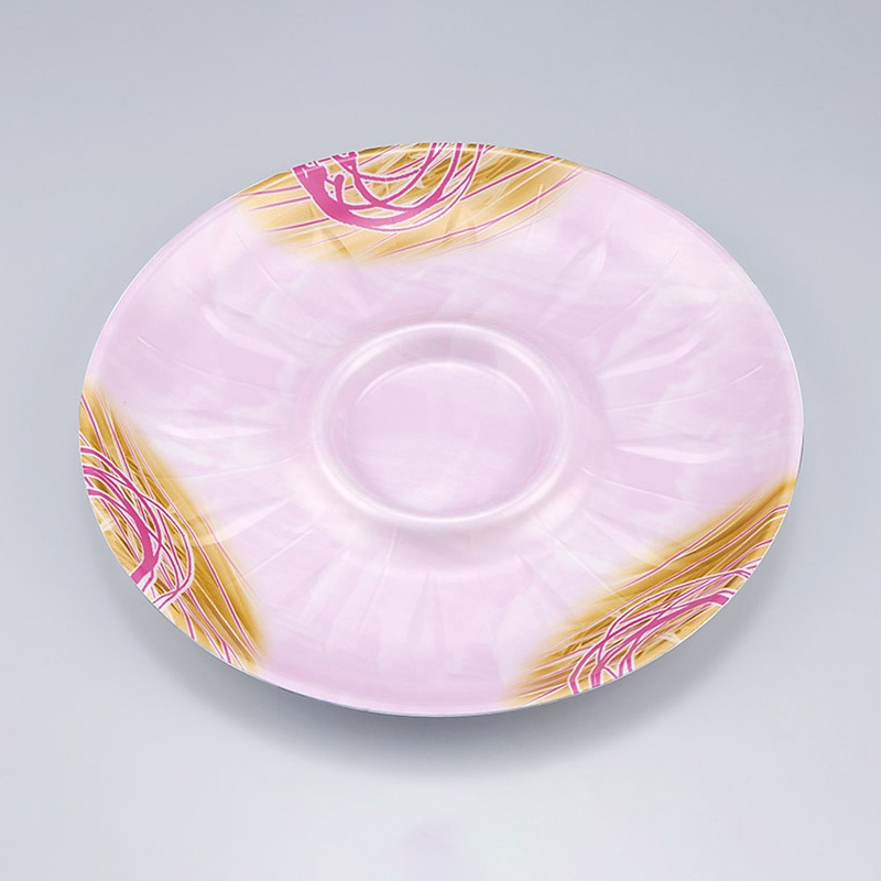 シーピー化成 精肉用トレー SF丸皿 255 ゆうすい桃 50枚/袋（ご