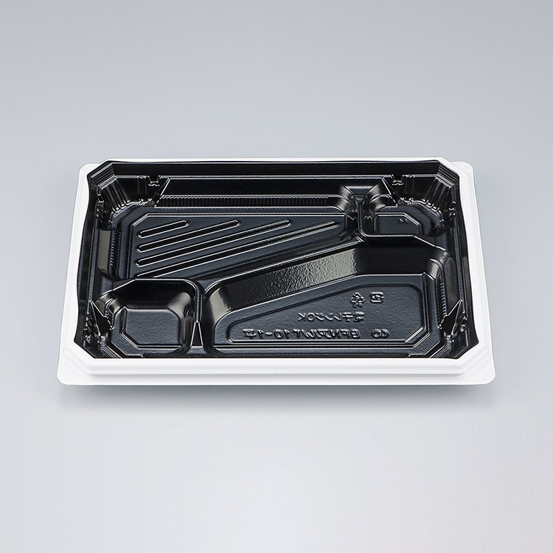 “送料無料/直送” 弁当容器 BFNアルバ10-1平 みお赤本体 (縦188 横273 高さ26) 400枚 送料無料⁄直送\u201d 弁当容器 BFNアルバ10-1平 みお赤本体 (縦188 横