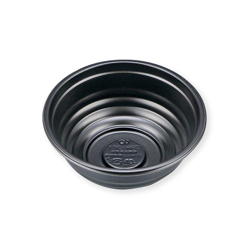 BF-361 丼容器 錦 本体 50枚 低発泡どんぶり BF-361丼小 錦 内赤 本体50枚｜foodware+