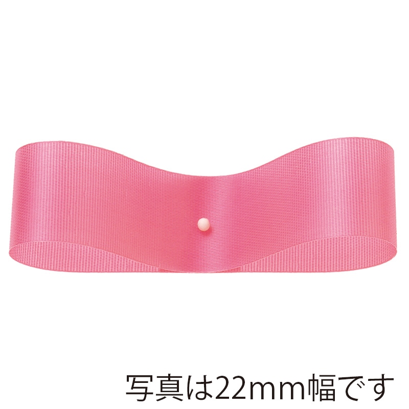 ピンクリボン様 東京リボン リボン サテンEX 22×92 #94 ベージュピンク 1巻（ご