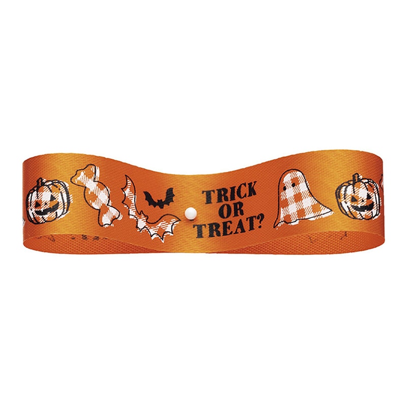 東京リボン ハロウィンリボン18 17602 18×24 #6 チェックモチーフ 1巻(ご注文単位1巻)【直送品】