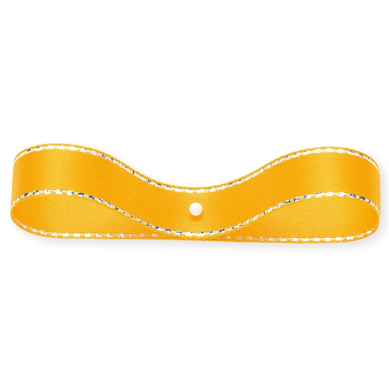 東京リボン リボン グリッターWサテン 33112 12×20 #3 パンプキン 1巻(ご注文単位1巻)【直送品】