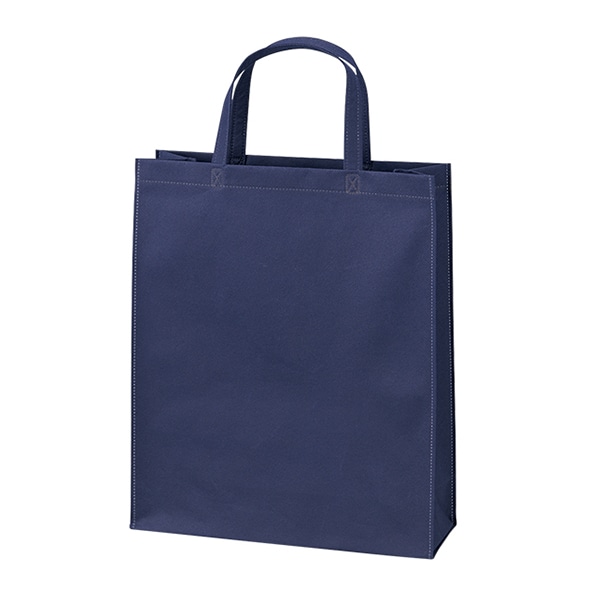 エーワン 不織布袋 ベーシックトート75 A4縦 紺 LC0490AD00 50枚/束（ご注文単位4束）【直送品】