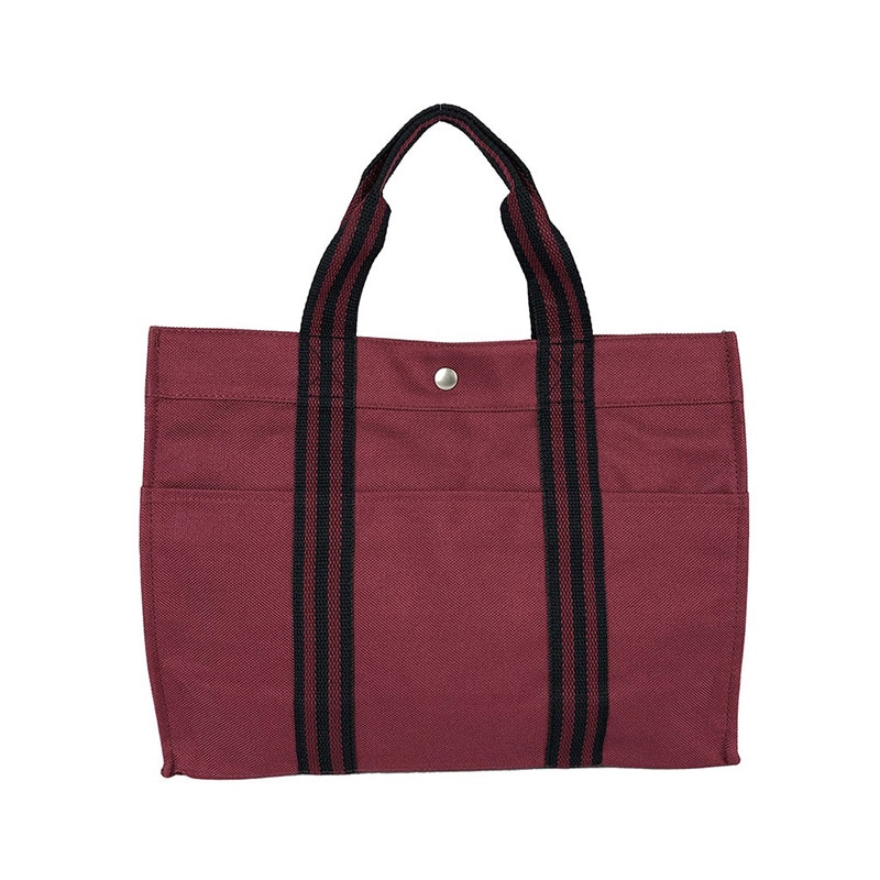 優美社 天ファスナートートバッグ 3975 カーキ 1個（ご注文単位1