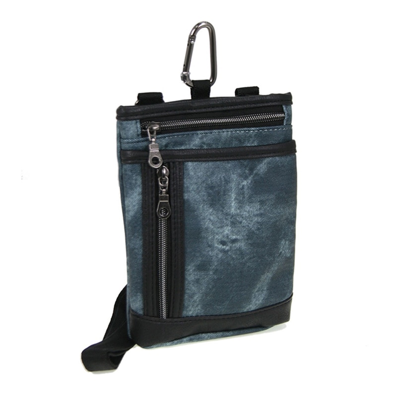 優美社 デニムPUシザーバッグ 1852 ブラック 1本（ご注文単位1本