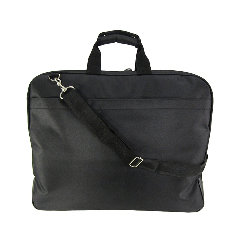 優美社 2WAYガーメントボストンバッグ ハンガー付き 3Y71 クロ 1個（ご