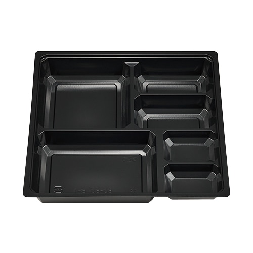 エフピコチューパ MSDシリーズ 仕出し弁当容器80-80D-1黒　300枚 エフピコチューパ MSDシリーズ 仕出し弁当容器80-80D-1黒 300枚