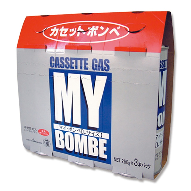ニチネン カセットコンロ用ボンベ マイボンベL L-3P 1個(3本入