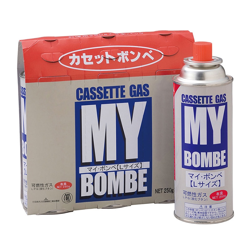 ニチネン カセットボンベ マイ・ボンベL 3本組×16セット 1個（ご注文単位1個）【直送品】