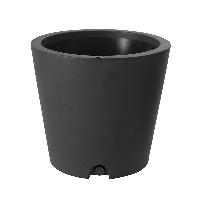 リッチェル タウンプランターWS コニカル75型　ダークグレー 70013 1個（ご注文単位1個）【直送品】