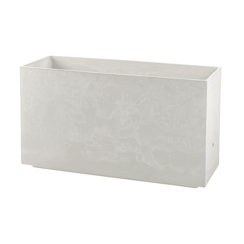 リッチェル ラヴィーレ　プランターWS　レクタングル 80型　ホワイト 70904 1個（ご注文単位1個）【直送品】