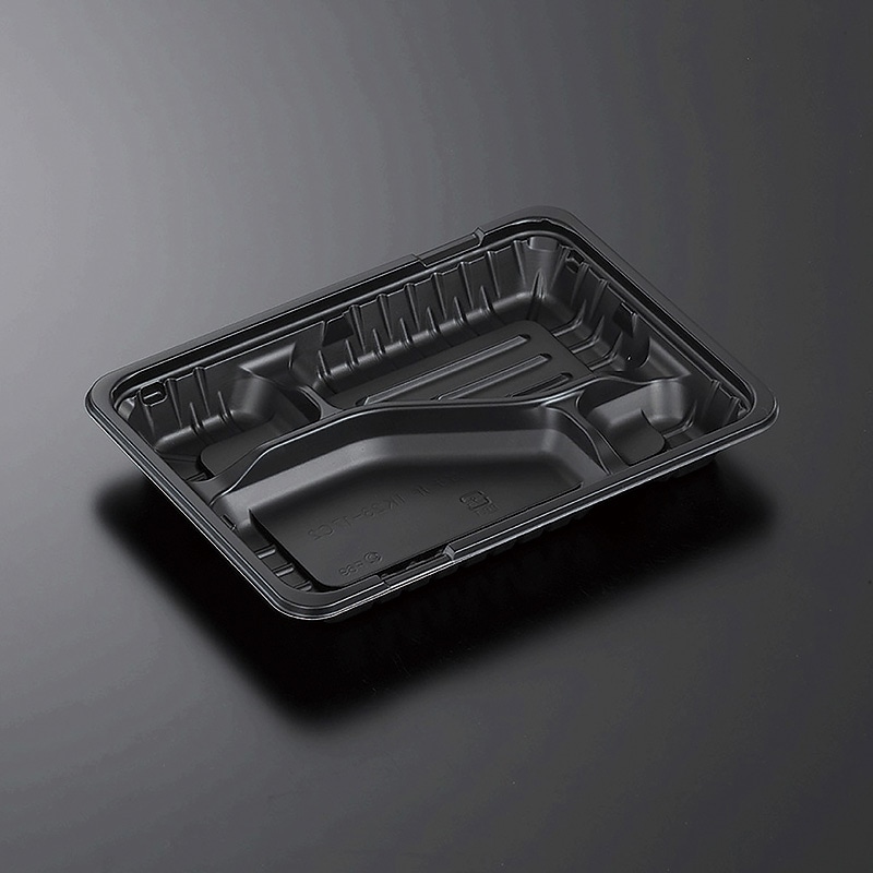 [ケース販売]MSD箱弁　24-20-4　本体　黒（フタセット） ＭＳＤ箱弁２４－２０－４ 本体黒 600入 | 食品包材｜食材の通販なら