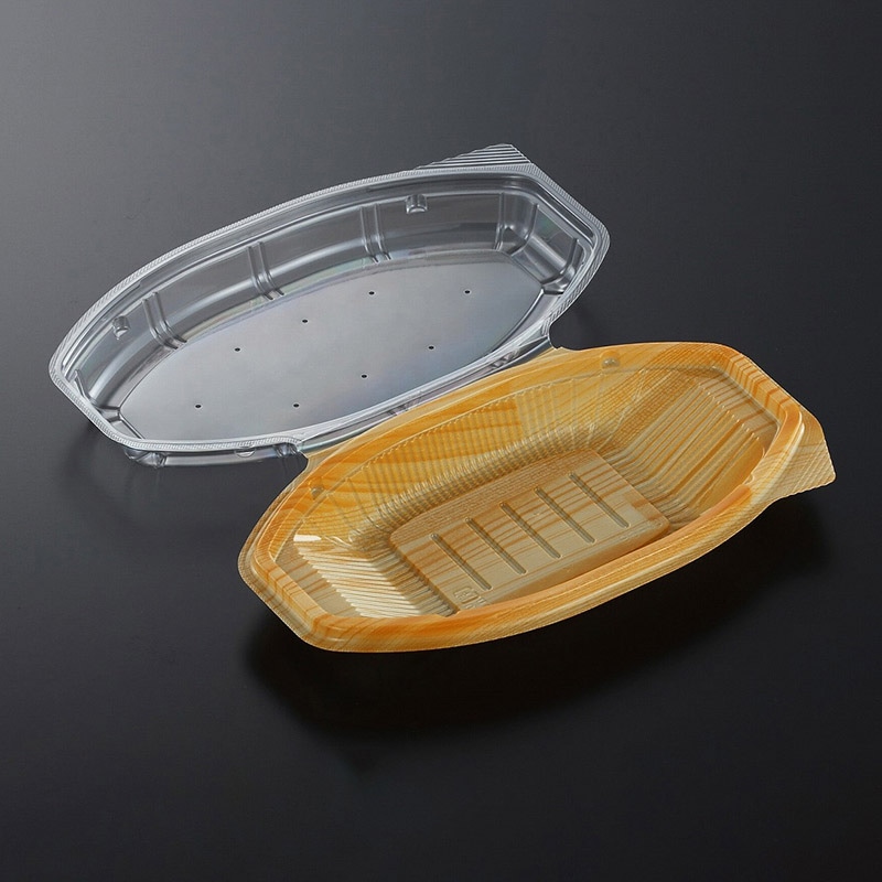 シーピー化成 食品容器 フードパック(折蓋タイプ) H-2-A 中深 100枚/袋