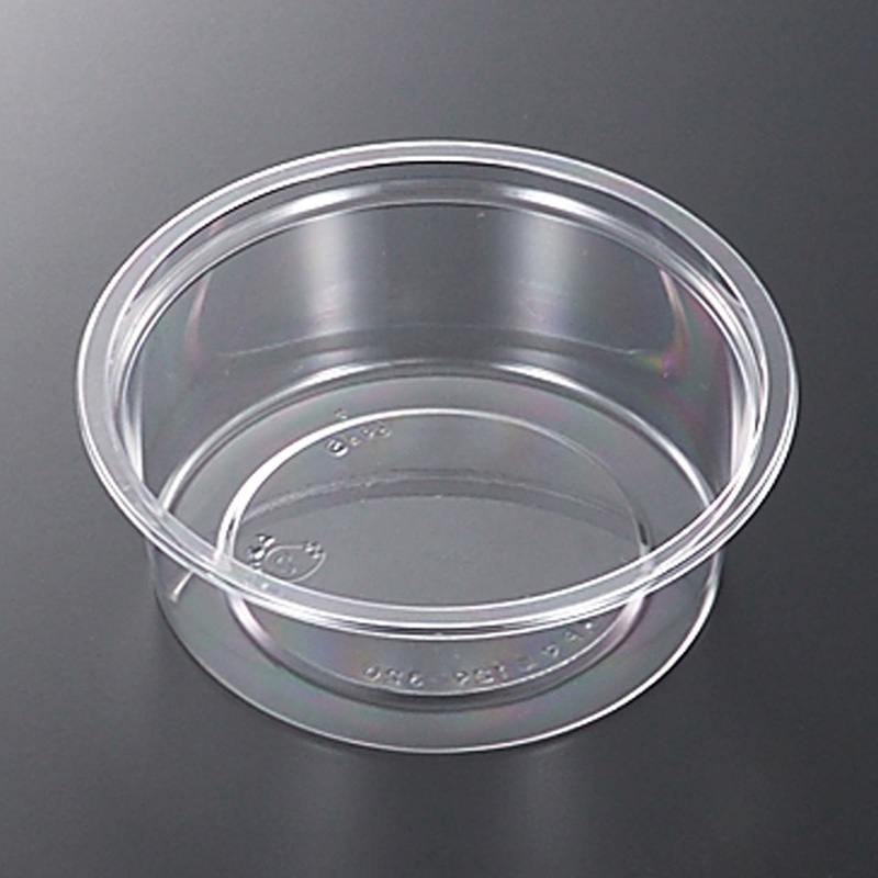 中央化学 サラダ・漬物容器 C-AP菊丸 本体 129-320 50個/袋(ご注文単位24袋)【直送品】