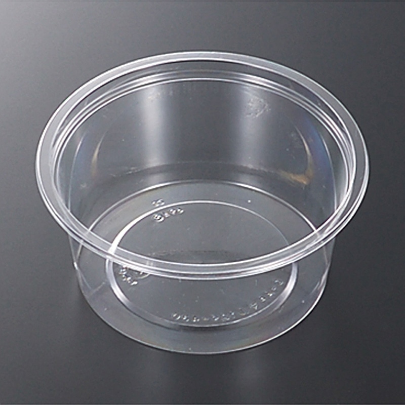 中央化学 サラダ・漬物容器 C-AP菊丸 本体 129-430 50枚/袋(ご注文単位24袋)【直送品】