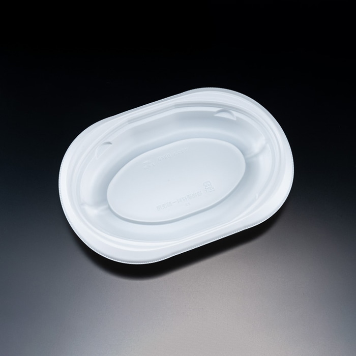 リスパック 惣菜容器 バイオデリカサラエル 本体 D24 B RHBL202 50枚/袋(ご注文単位12袋)【直送品】