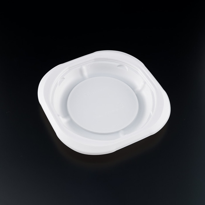 リスパック 惣菜容器 バイオデリカサラエル 本体 M23 B RHBL602 50枚/袋(ご注文単位8袋)【直送品】