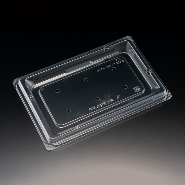 クリーンカップ　キューブ　H　08　穴　6H　クリアー防曇　本体のみ　#PAQS596　600個入　ケース販売　大型商品　取り寄せ品　リスパック クリーンカップ キューブ H 08 穴 6H クリアー防曇 本体のみ #PAQS596