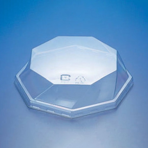 リスパック 惣菜容器 クリーンカップ MK 外嵌合蓋 120ーOC 深 クリアー防曇 PAPL760 50枚/袋(ご注文単位16袋)【直送品】