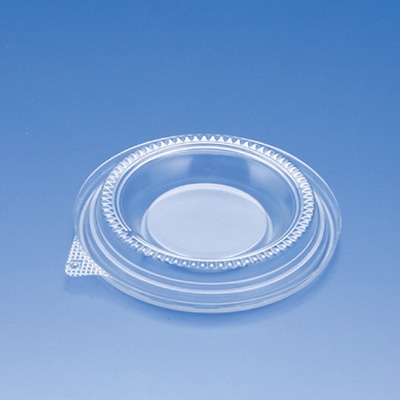 リスパック デザート容器 クリーンカップ ベルル 内外嵌合蓋 1号F クリアー防曇 50枚/袋(ご注文単位40袋)【直送品】