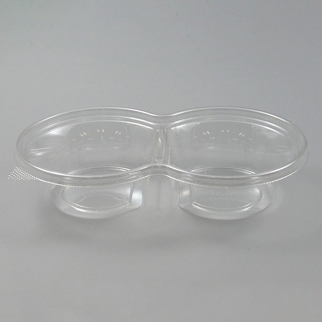 惣菜サラダ容器 コンビカップ2M 本体 クリア 50枚/袋(ご注文単位16袋)【直送品】