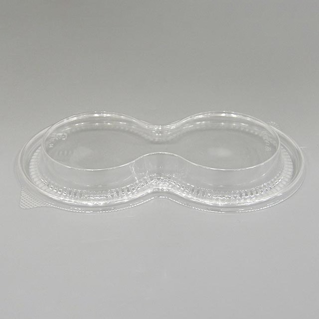 惣菜サラダ容器 コンビカップ2M 嵌合蓋 50枚/袋(ご注文単位16袋)【直送品】