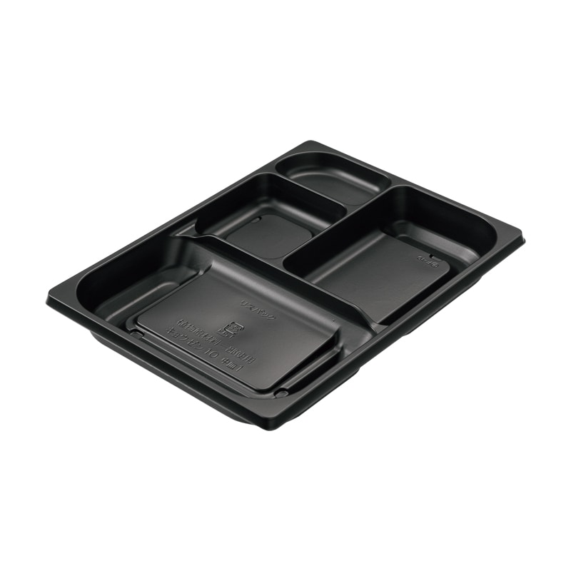 シーピー化成 弁当容器 Z－256－1 BS黒 100枚/袋 004404297 包装