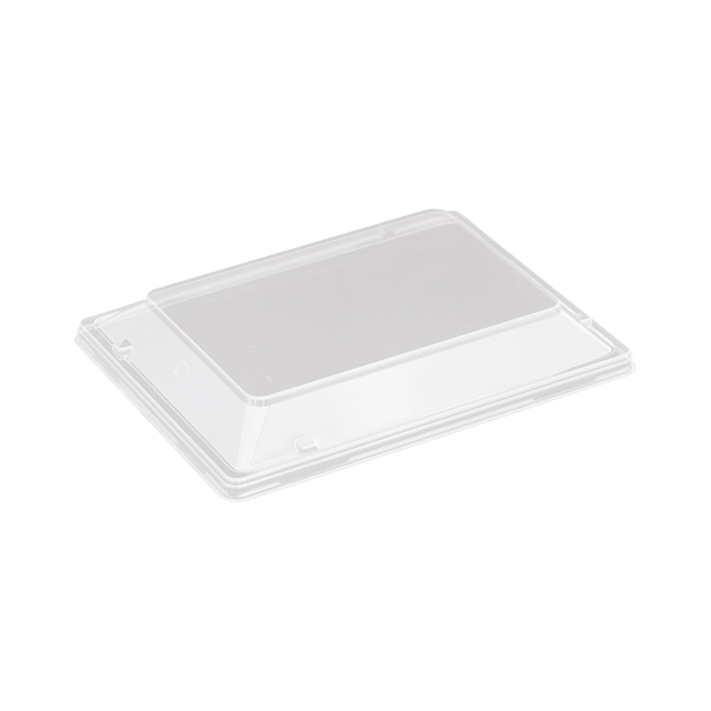 リスパック 弁当容器 饗膳 外嵌合蓋 10ーOC クリアー防曇 50枚/袋(ご注文単位12袋)【直送品】