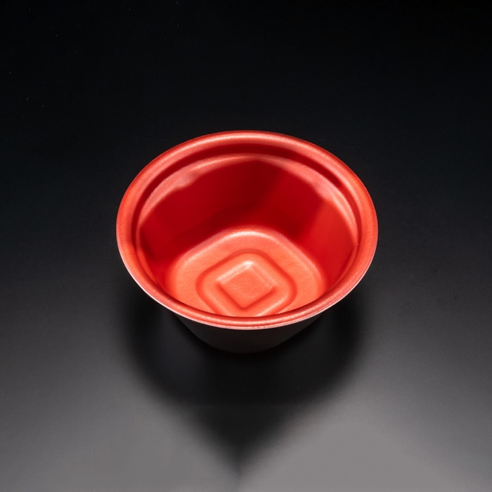 リスパック スープ容器 ホットほっこり 本体 145-60B RLFS204 ソワレレッド 50枚/袋(ご注文単位12袋)【直送品】