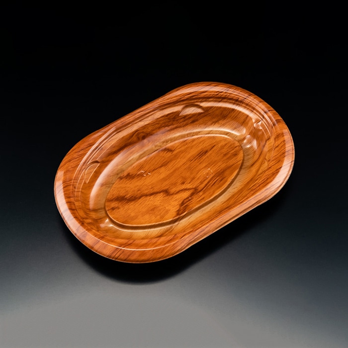 リスパック 惣菜容器 バイオデリカサラエル 本体 D21 B RHBL108 K-とちのき 50枚/袋(ご注文単位12袋)【直送品】