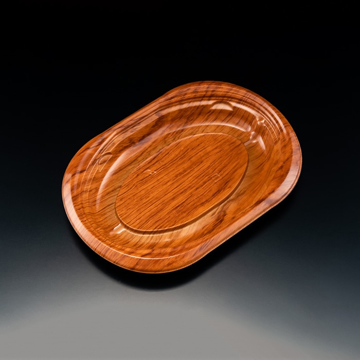 リスパック 惣菜容器 バイオデリカサラエル 本体 D24 B RHBL208 K-とちのき 50枚/袋(ご注文単位12袋)【直送品】