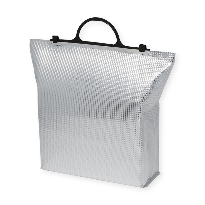 HEIKO 手提げ保冷バッグ ラミスル クラフト 10枚/袋 008740999 包装