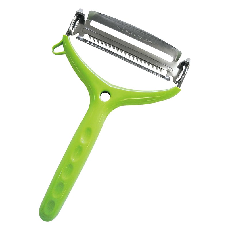 スライス＆千切り回転ピーラー　TG-2016   1個（ご注文単位1個）【直送品】