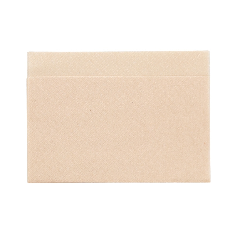 オリエンタル紙業 紙ナプキン 変形4折 横長 白無地 125枚/袋