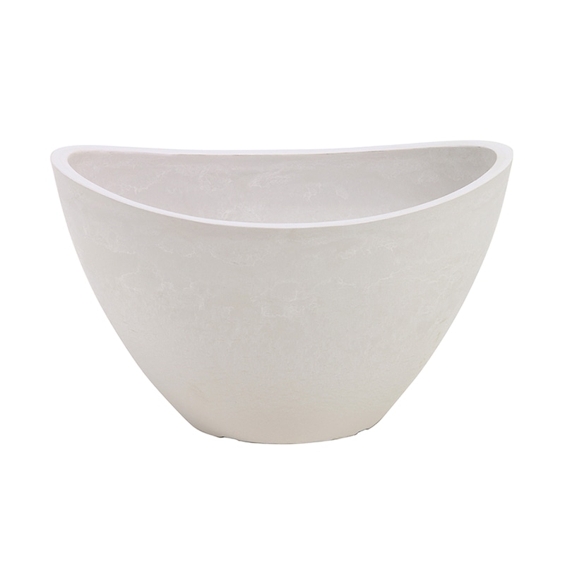 SG Wonder zone SPエコポット 舟型L ホワイトストーン 150-005W 1個(ご注文単位1個)【直送品】