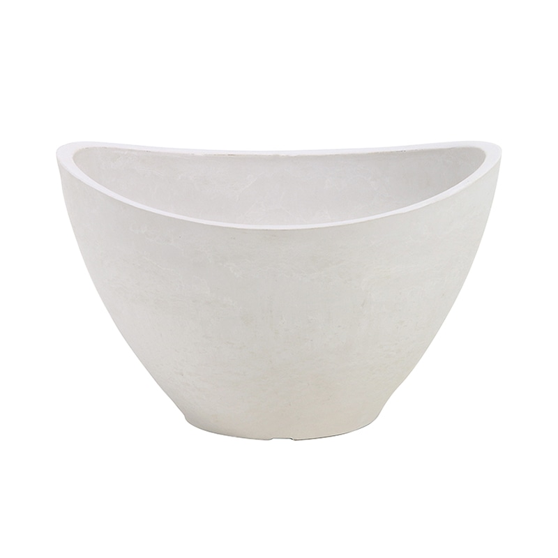 SG Wonder zone SPエコポット 舟型S ホワイトストーン 150-006W 1個(ご注文単位1個)【直送品】