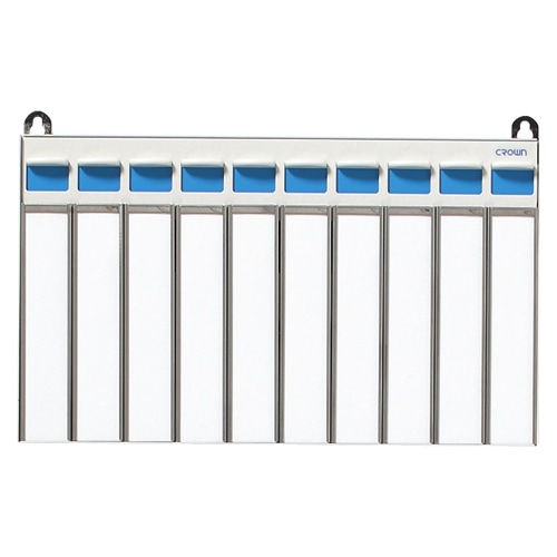 CR-NF10K-AL 名札掛　10名用 1個 (ご注文単位1個)【直送品】