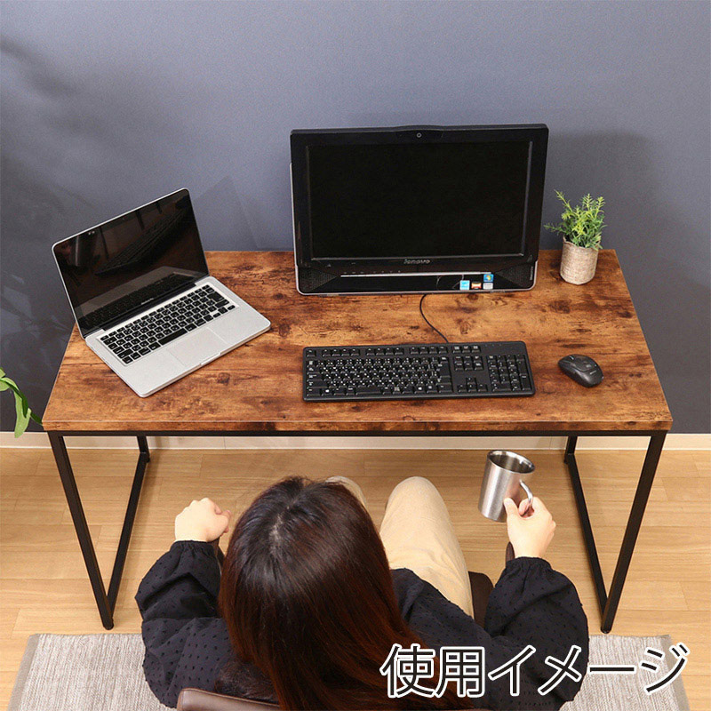 日本製 サイドラック付きワークデスク ブラック 組立品 国産〔代引不可〕 日本製 サイドラック付きワークデスク ブラック 組立品 国産代引不可