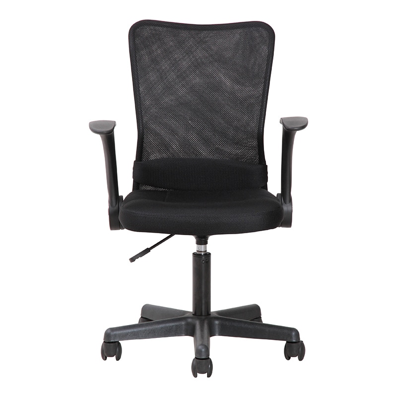 不二貿易 アームアップチェアー ハンター ブラック 1台（ご注文単位1台）【直送品】