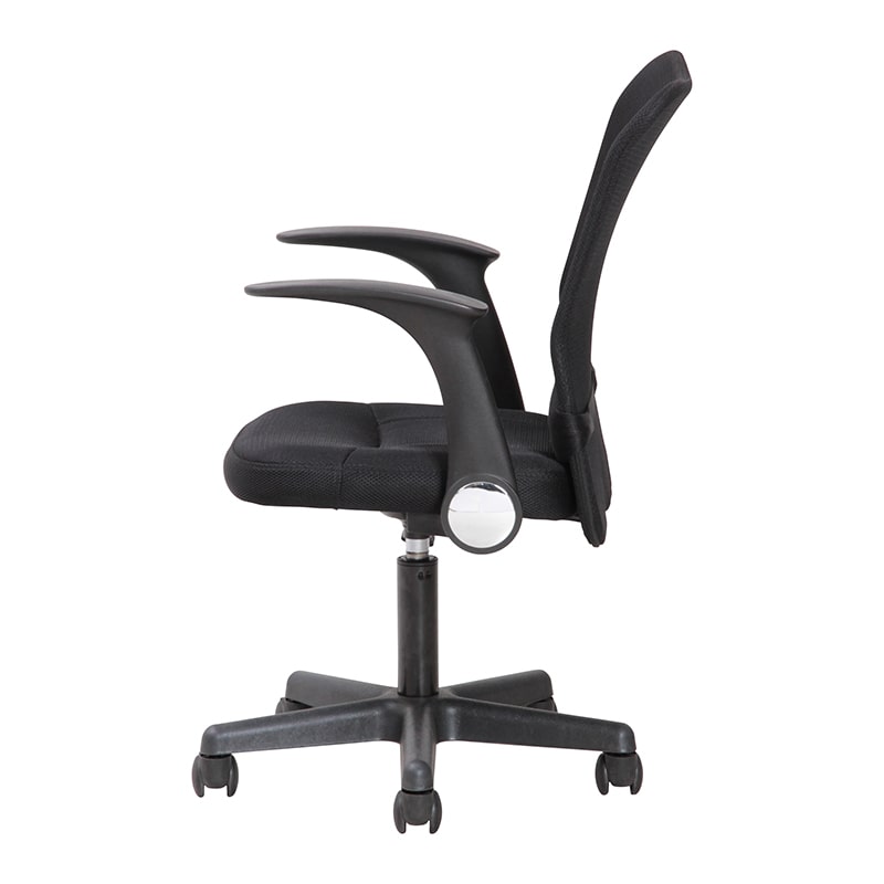 不二貿易 アームアップチェアー ハンター ブラック 1台（ご注文単位1台）【直送品】