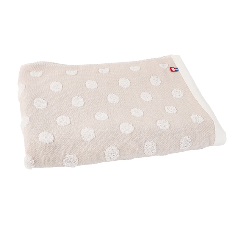 小杉善株式会社 今治タオル プチドット バスタオル ベージュ HK-722BE