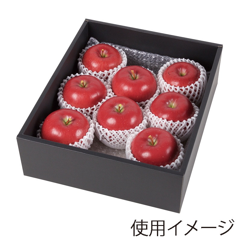 ヤマニパッケージ ギフト箱 フレッシュなりんご 小 L-2446 10枚