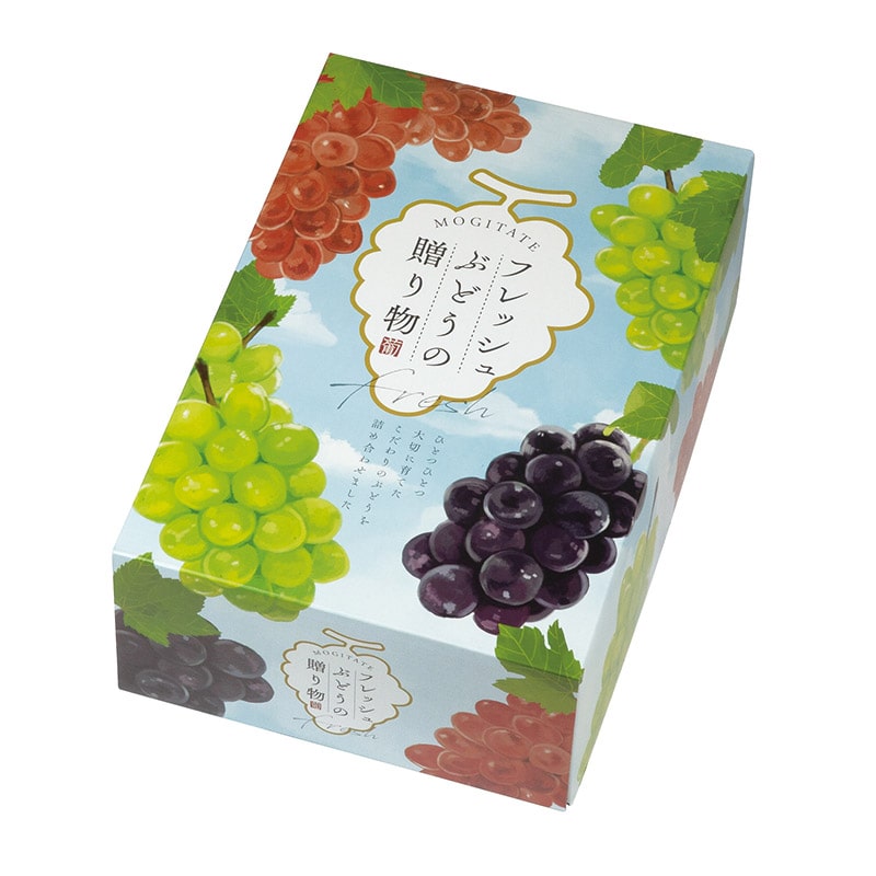 ヤマニパッケージ ギフト箱 フレッシュぶどうの贈り物 3kg 深口 L-2518