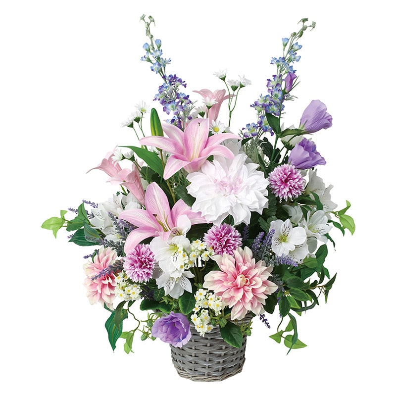 ポピー 造花 仏花アレンジ ダリア FPT-110 1個（ご注文単位1個）【直送