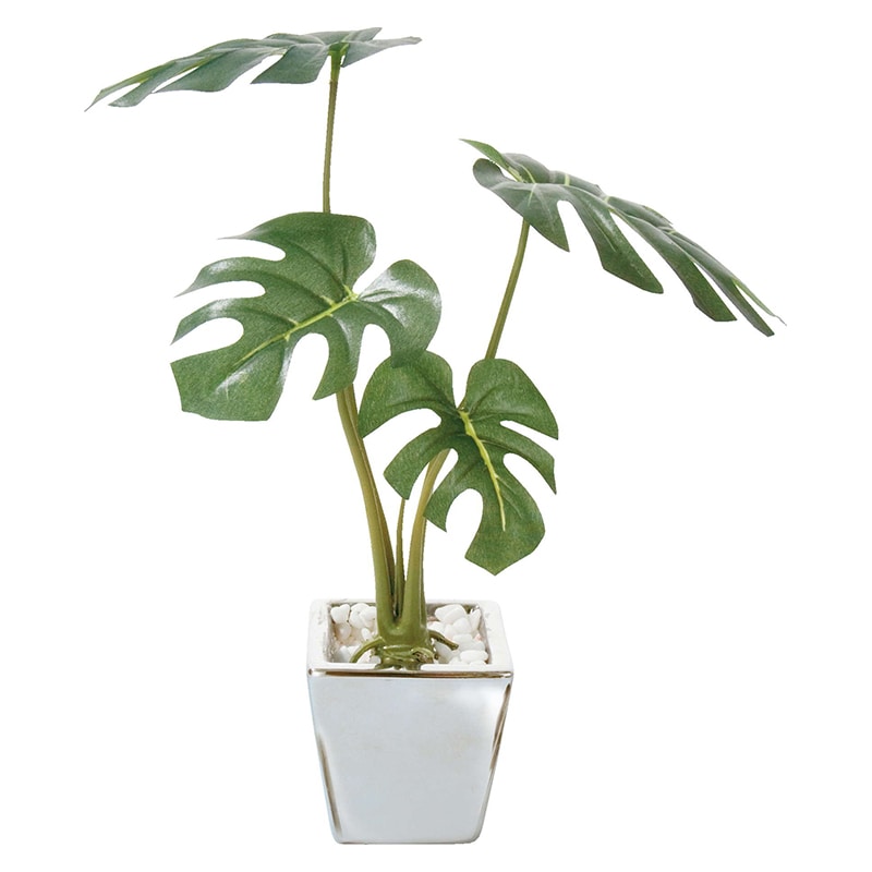 ポピー 造花 モンステラ GLA-1173 1個(ご注文単位1個)【直送品】