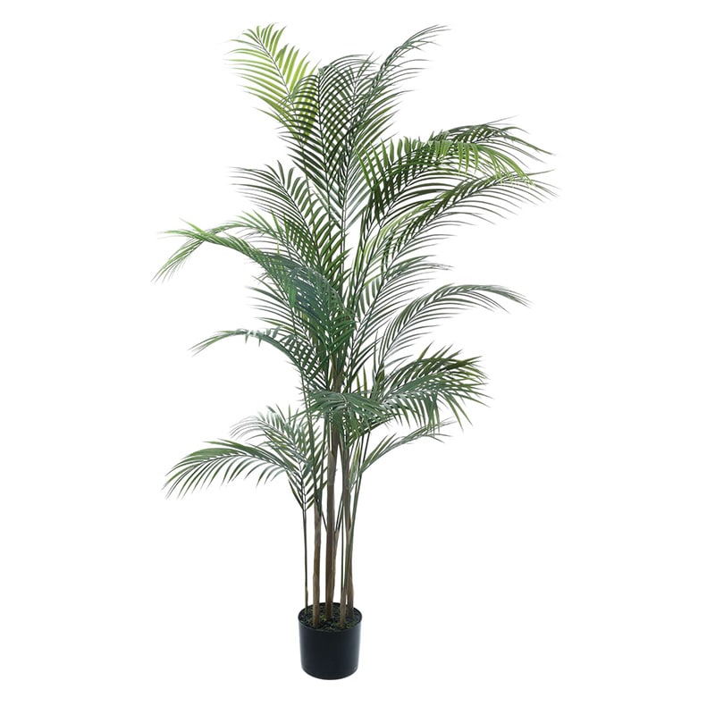 ポピー 造花 アレカヤシ GLP-1534 GR 1本(ご注文単位1本)【直送品】