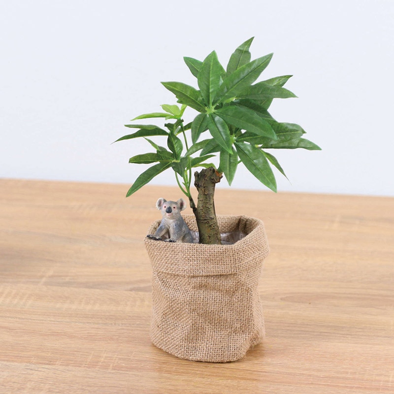 ポピー 造花 コーヒーノキアサポットコアラ GLA-1521J B 1セット(ご注文単位1セット)【直送品】